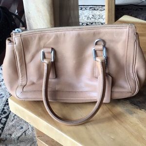 Coach #Beige bag
